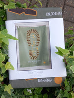 Load image into Gallery viewer, West Highland Way Boot Tea Towel designed by Brave Scottish Gifts