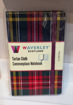Load image into Gallery viewer, TARTAN CLOTH NOTEBOOK POCKET: MACBETH