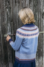 Load image into Gallery viewer, IRIS Alpine Cardigan 96% Merino Lambswool / 4% Angora designed by ERIBÉ Knitwear
