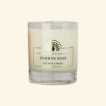 Load image into Gallery viewer, Summer Rose Scented Soywax Vegan Candle