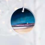 Load image into Gallery viewer, Scottish Landscape PORCELAIN HANGING ORNAMENTS