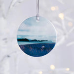 Load image into Gallery viewer, Scottish Landscape PORCELAIN HANGING ORNAMENTS
