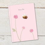 Load image into Gallery viewer, NEW 'Busy Bee' Notebook GBNB05 designed by Gingerbetty