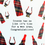 Load image into Gallery viewer, Scottish 'Congratulations' Card for Whisky Lovers HP114 by Hiya Pal