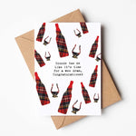 Load image into Gallery viewer, Scottish 'Congratulations' Card for Whisky Lovers HP114 by Hiya Pal