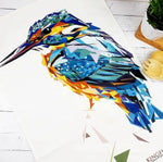 Load image into Gallery viewer, Bird Tea Towels Illustrated by Louise Jennifer Design