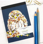 Load image into Gallery viewer, Little Owl Mini Notebook designed by Louise Jennifer Design