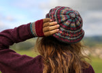 Load image into Gallery viewer, Autumn Winter 24 Alloa Beret Made in Scotland by Eribe