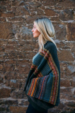 Load image into Gallery viewer, Restock 'BRACKEN' MONTROSE BLANKET COAT 100% Merino Lambswool designed by ERIBÉ Knitwear