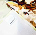 Load image into Gallery viewer, Red Stag Tea Towel Illustrated by Louise Jennifer Design