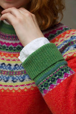 Load image into Gallery viewer, Autumn'25 'BELLAROSE' Alpine Short Sweater' 100% Merino Lambswool designed by ERIBÉ Knitwear