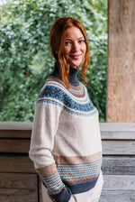 Load image into Gallery viewer, Alpine Roll Neck Sweater 'TAURUS' 96% Merino Lambswool / 4% Angora designed by ERIBÉ Knitwear