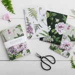 Load image into Gallery viewer, Summer Garden - Pack of 3 A6 Notebooks