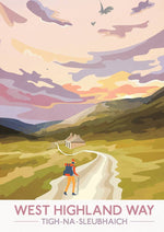 Load image into Gallery viewer, West Highland Way Postcards - Tigh Na Sleubhaich - Ruin