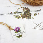 Load image into Gallery viewer, Thistle themed Lavender Sachets Handmade by Louise Jennifer Design