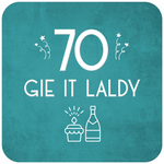 Load image into Gallery viewer, Birthday Age Scottish Coasters by Truly Scotland