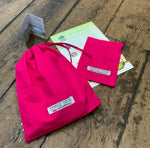 Load image into Gallery viewer, Pretty Pink Long Adjustable Taqua Seed Necklace