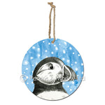 Load image into Gallery viewer, Animal Ink Christmas Decorations by Perkins & Morley