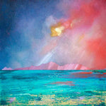 Load image into Gallery viewer, Arran Square Mounted Prints by Artist Andy Peutherer