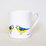 Load image into Gallery viewer, Garden Birds Bone China Mugs by Blue Ranchu Designs