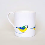 Load image into Gallery viewer, Garden Birds Bone China Mugs by Blue Ranchu Designs
