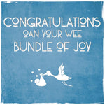 Load image into Gallery viewer, Bundle of Joy Baby Cards by Truly Scotland