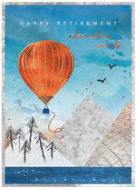 Load image into Gallery viewer, 'Cobalt' Happy Retirement card by Cinnamon Aitch