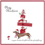 Load image into Gallery viewer, 'Cranberry Sauce' Large SQ Christmas Cards by Cinnamon Aitch