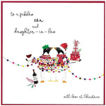 Load image into Gallery viewer, Relations 'Cranberry Sauce' Large SQ Christmas Cards by Cinnamon Aitch