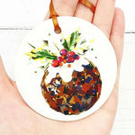 Load image into Gallery viewer, Ceramic Christmas Decorations by Louise Jennifer Design