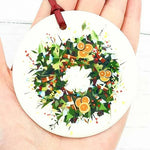 Load image into Gallery viewer, Ceramic Christmas Decorations by Louise Jennifer Design