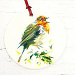 Load image into Gallery viewer, Ceramic Christmas Decorations by Louise Jennifer Design