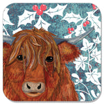 Load image into Gallery viewer, Wild Wood Christmas Coasters by Perkins & Morley