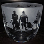 Load image into Gallery viewer, Crystal Glass Candle Pot - Golf