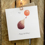 Load image into Gallery viewer, Hedgehog Birthday Cards by Gingerbetty