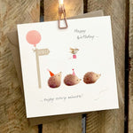 Load image into Gallery viewer, Hedgehog Birthday Cards by Gingerbetty