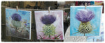 Load image into Gallery viewer, Scottish Thistle Art cards by Geoff Foord