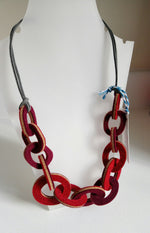 Load image into Gallery viewer, Strata Link Felt Necklaces by Syrah Jay