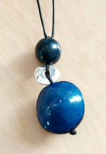 Load image into Gallery viewer, Pretty Pink Long Adjustable Taqua Seed Necklace