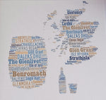 Load image into Gallery viewer, Scottish Cards by Word Art