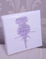 Load image into Gallery viewer, WordArt Notelets Pack of 6