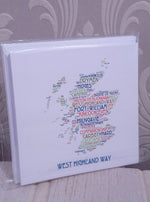 Load image into Gallery viewer, WordArt Notelets Pack of 6