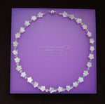 Load image into Gallery viewer, Mother of Pearl Star Necklace, Made by Eleanor Barron