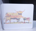 Load image into Gallery viewer, WordArt Scottish Placemats