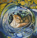 Load image into Gallery viewer, Birds in Nests Coaster Collection by Artist Louise Scott