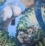 Load image into Gallery viewer, Large SQ Birds in Nest Cards by Louise Scott