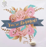 Load image into Gallery viewer, Magic Bean Floral Engagement Card by Lucy & Lolly