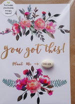 Load image into Gallery viewer, Magic Bean Good Luck Card by Lucy and Lolly