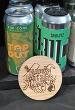 Load image into Gallery viewer, FATHER'S DAY Themed Coasters by Rezawood Designs