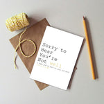 Load image into Gallery viewer, Get Well Always Sparkle - Just Words Card